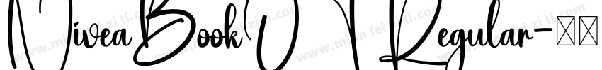 NiveaBookOT Regular字体转换